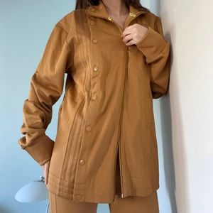 Adidas for Ivy Park 4All Camel Track Jacket NWT
